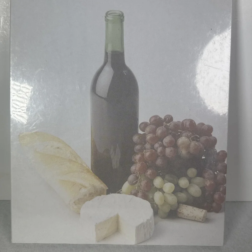 Geographics Vino & Cheese Design 100 Sheet Letterhead NEW In Package